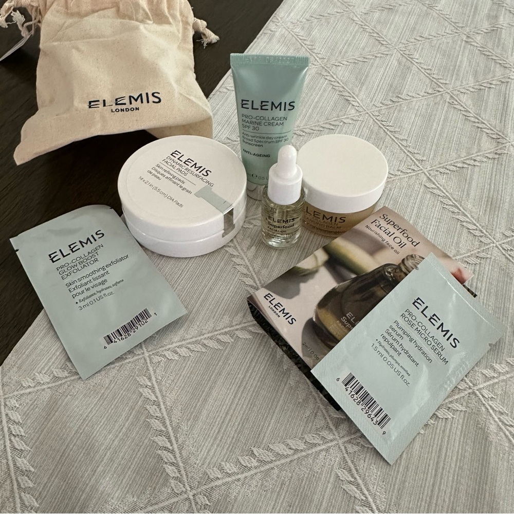 NWT ELEMIS Pro Collagen 4 Piece Starter Kit